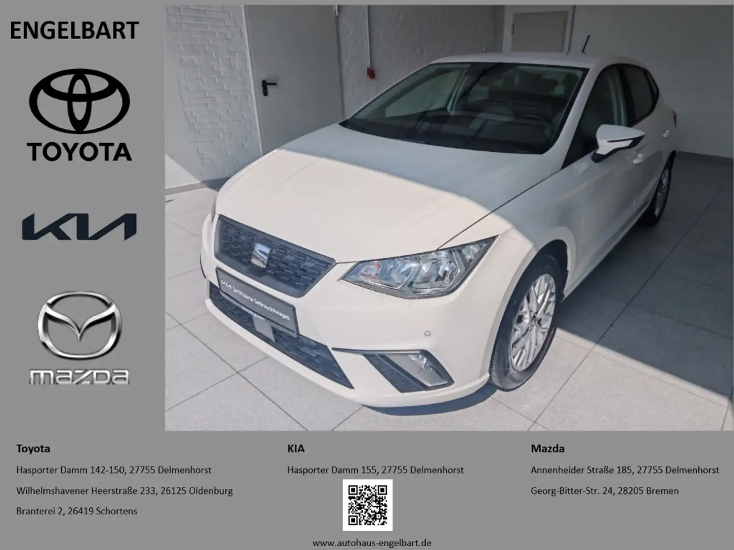 SEAT Ibiza Style 1.0 TSI Winter-Paket Weiß - 1