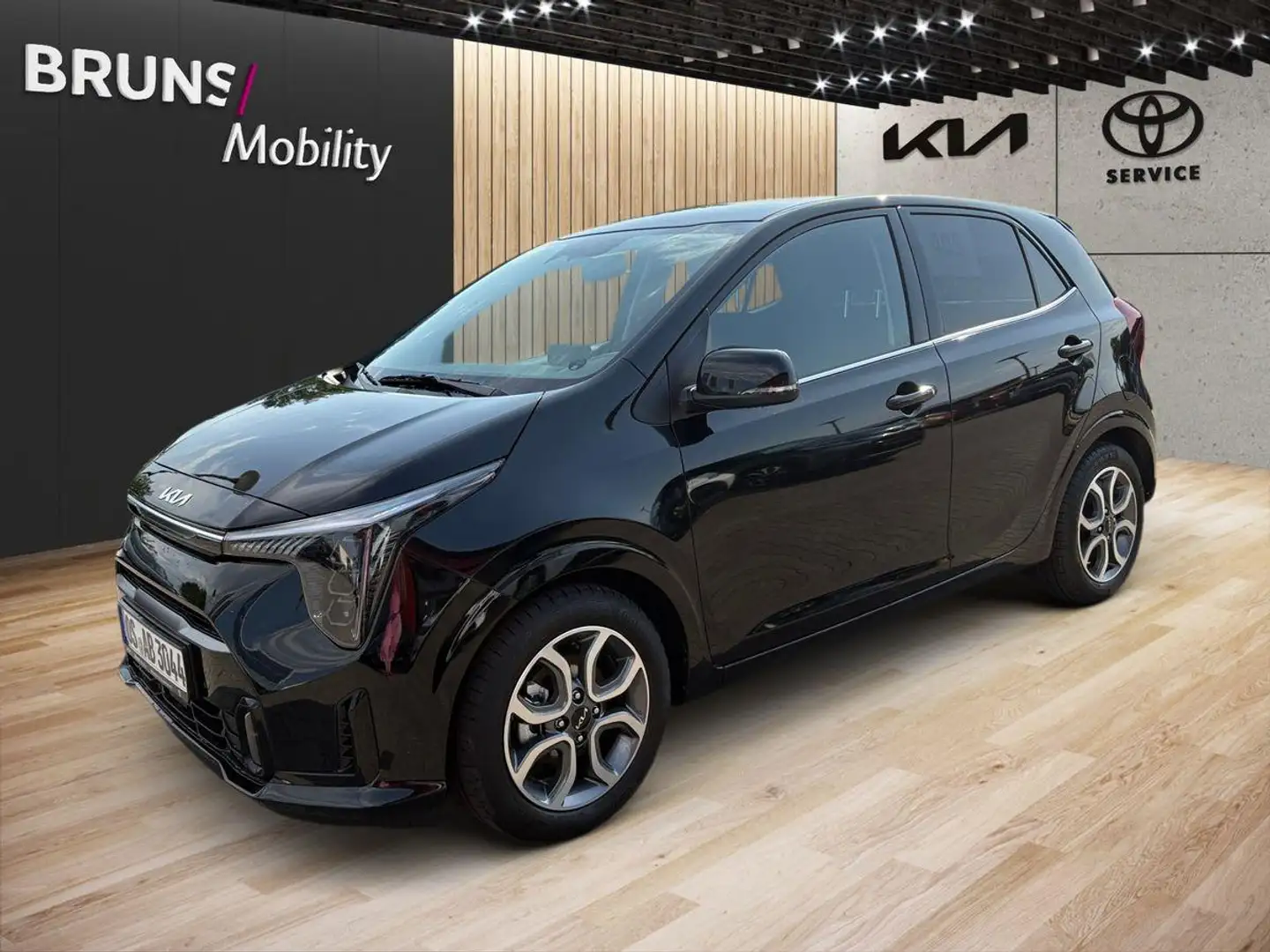 Kia Picanto 1.2 Spirit Automatik Schwarz - 2