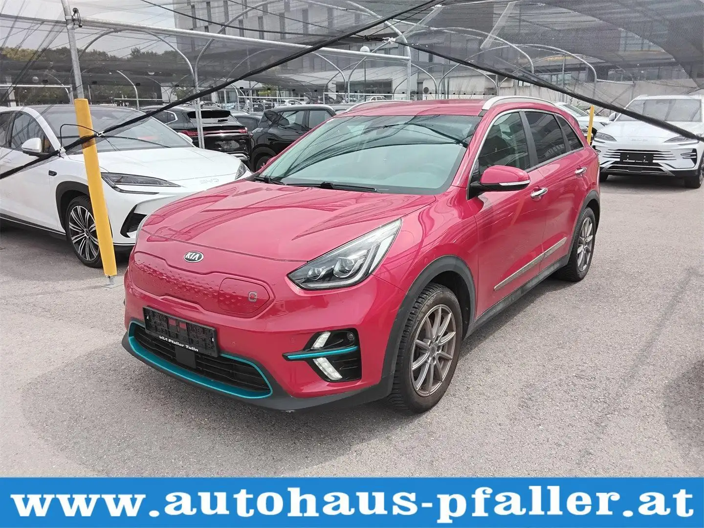 Kia Niro EV 64kWh long Range Gold P1 Rouge - 1
