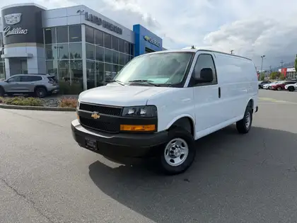 White 2026 Chevrolet Express Cargo Van Rear-Wheel Drive Automatic