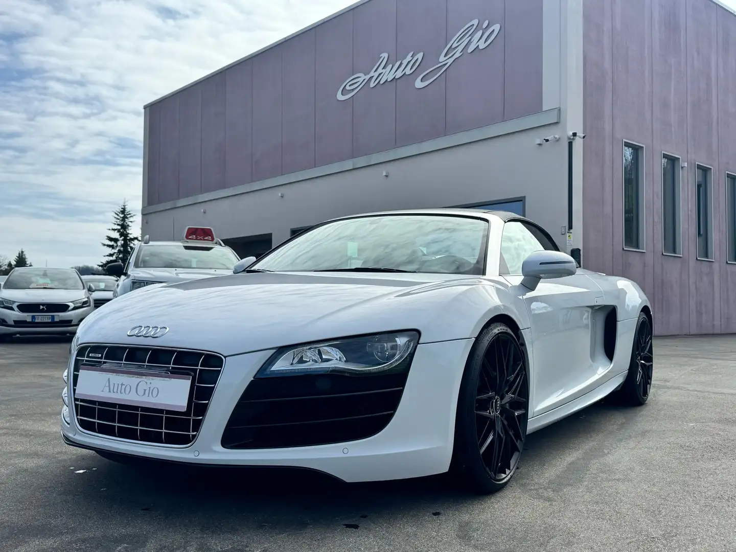 Audi R8 SPYDER 5.2 V 10 STUPENDA CON CARBOCERAMICI Bianco - 1