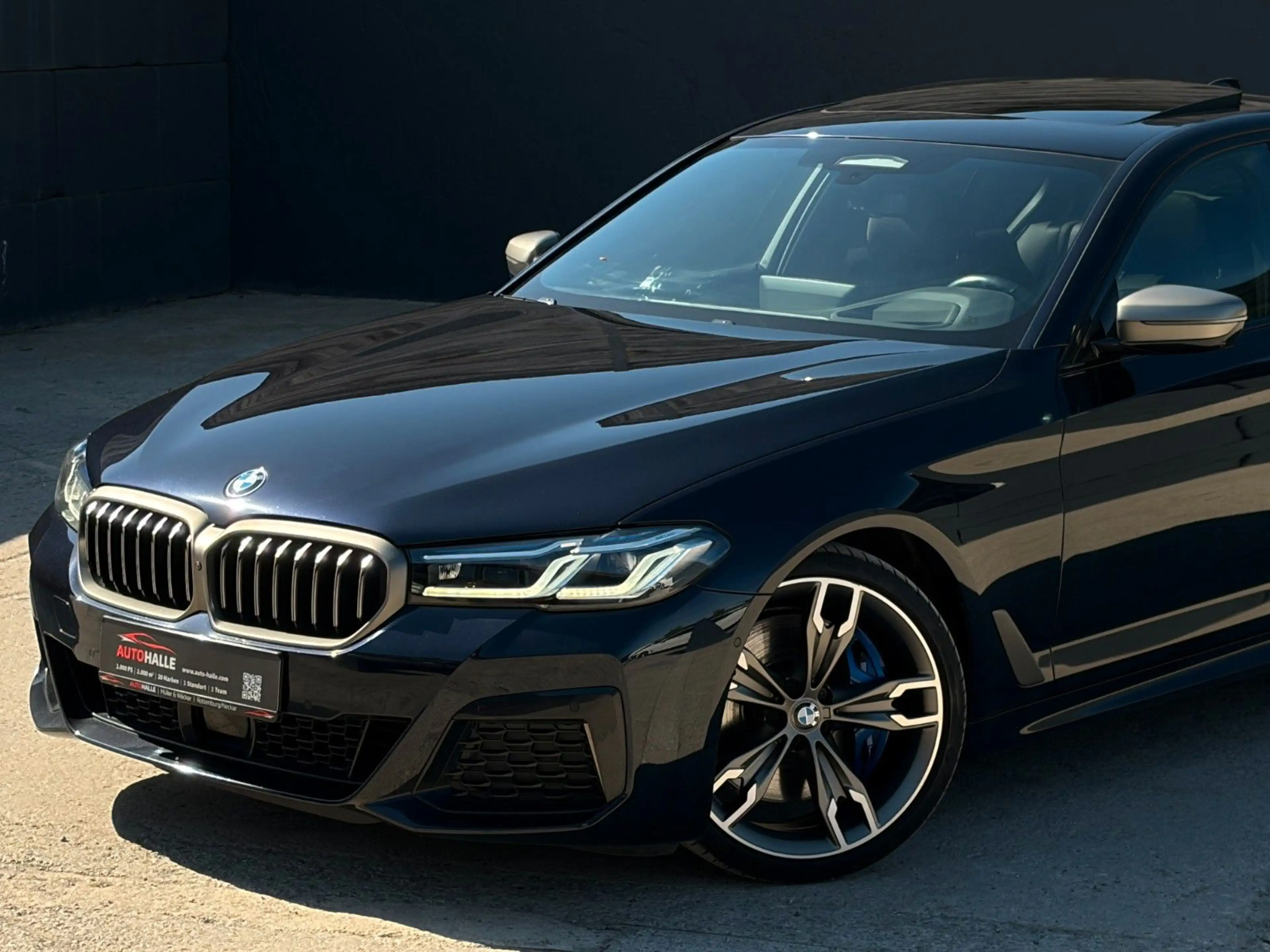 BMW 550 i xDr AHK SHD StHzg Nappa SBL H&K HuD DrProf — photo 2