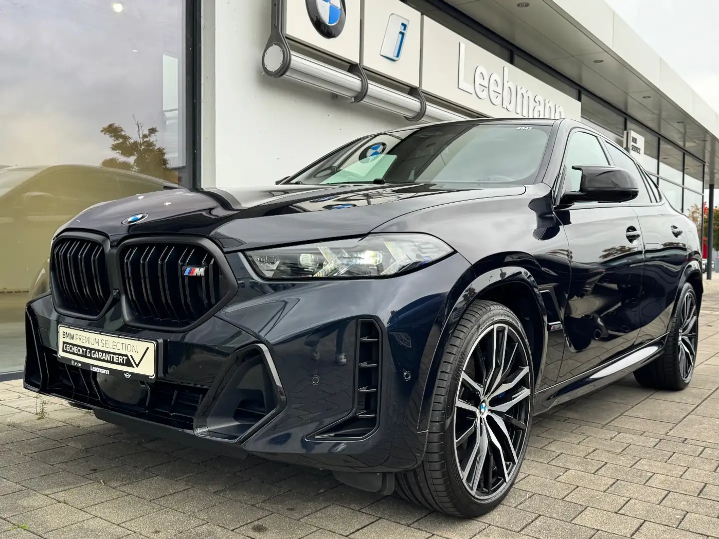 BMW X6 M 60i M-Sport-Pro AHK/B&W/StHz GARANTIE-05/28 Schwarz - 2