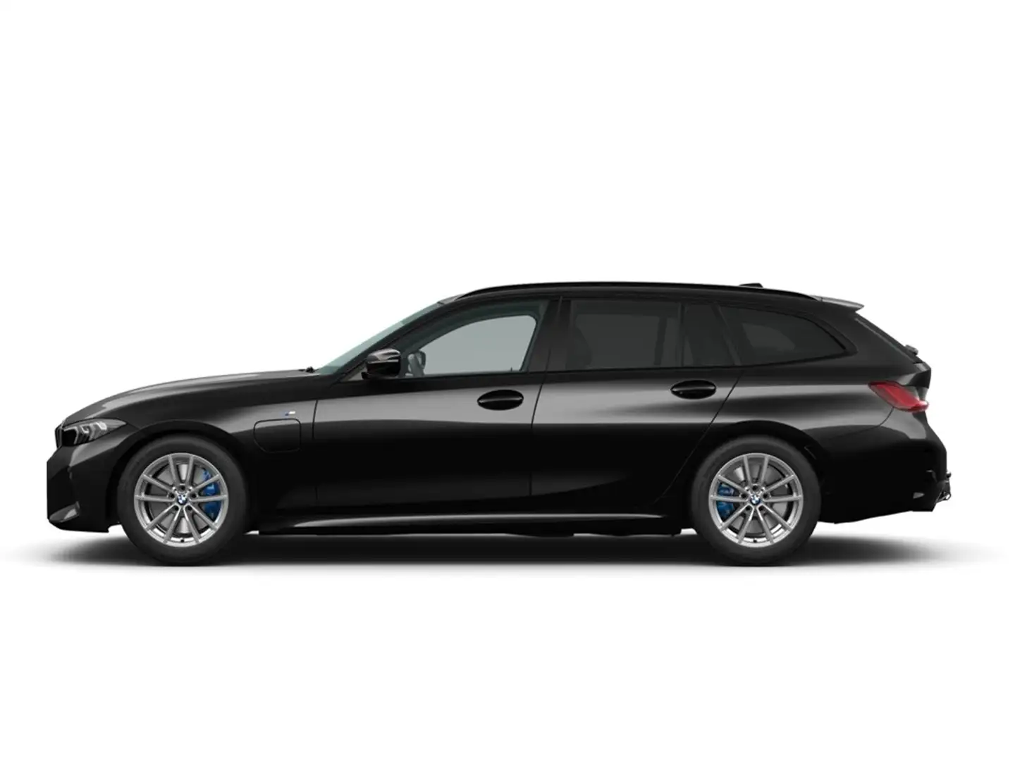 BMW 330 e M Sport EU6d Touring+ACC+HUD+AHK+KAMERA+Park-Ass Schwarz - 2