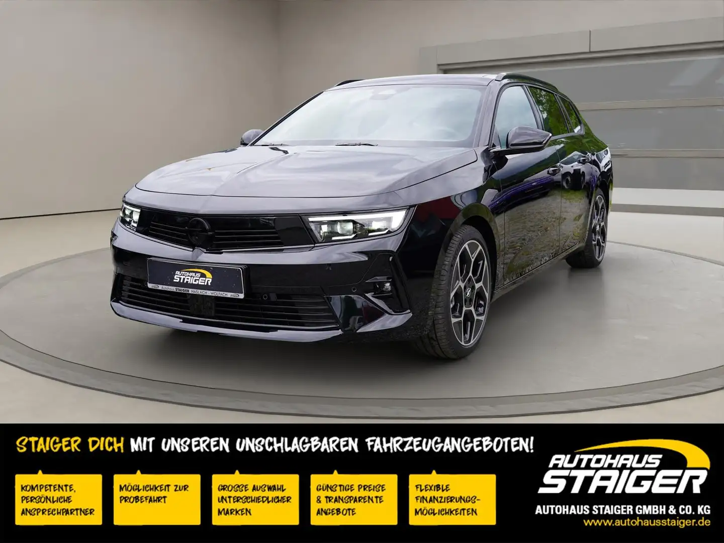 Opel Astra ST Ultimate+AHK+360°Kamera+Matrix-LED+ Schwarz - 1