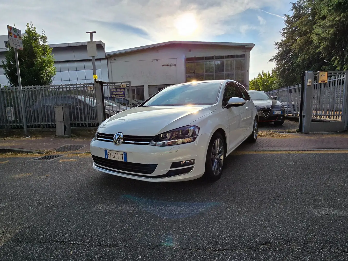 Volkswagen Golf 1.4 TSI 122cv UNICO PROPRIETARIO Weiß - 1