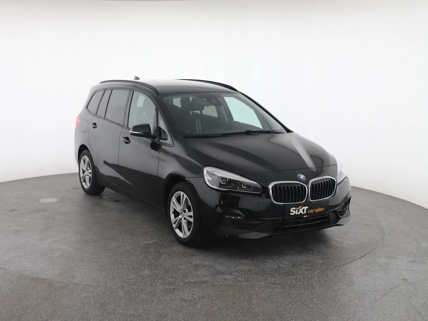BMW 218 218i Gran Tourer Sport Line|LED|NAV|SHZG|PDC v+h Noir - 1