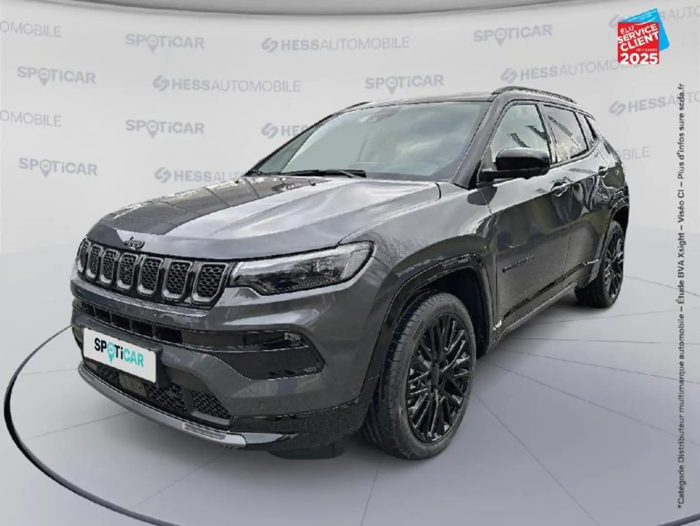 Jeep Compass 1.5 Turbo T4 130ch MHEV S 4x2 BVR7 Noir - 1