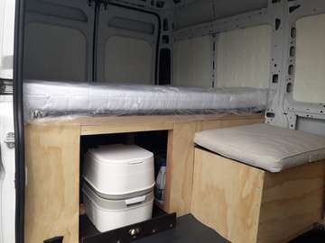 MAXI 35 L2H2 Transporter mit CAMPERSELBSTAUSBAU