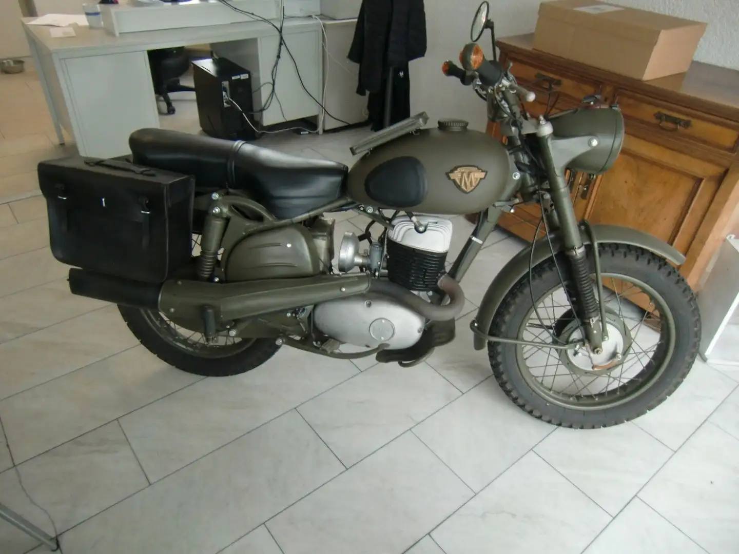 Maico MB 250 S II Blizzard mit Oldtimer Gutachten Zielony - 1