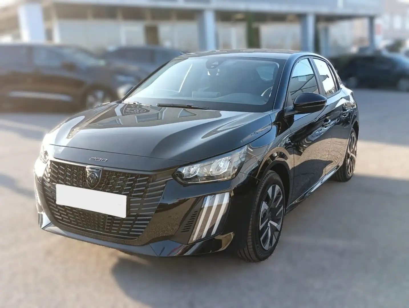 Peugeot 208 100 Stop&Start 5 porte Schwarz - 1