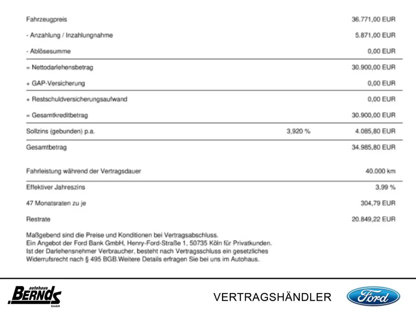 Ford Transit 310 L2H2 Lkw VA Basis KLIMAAUTOMATIK Weiß - 2