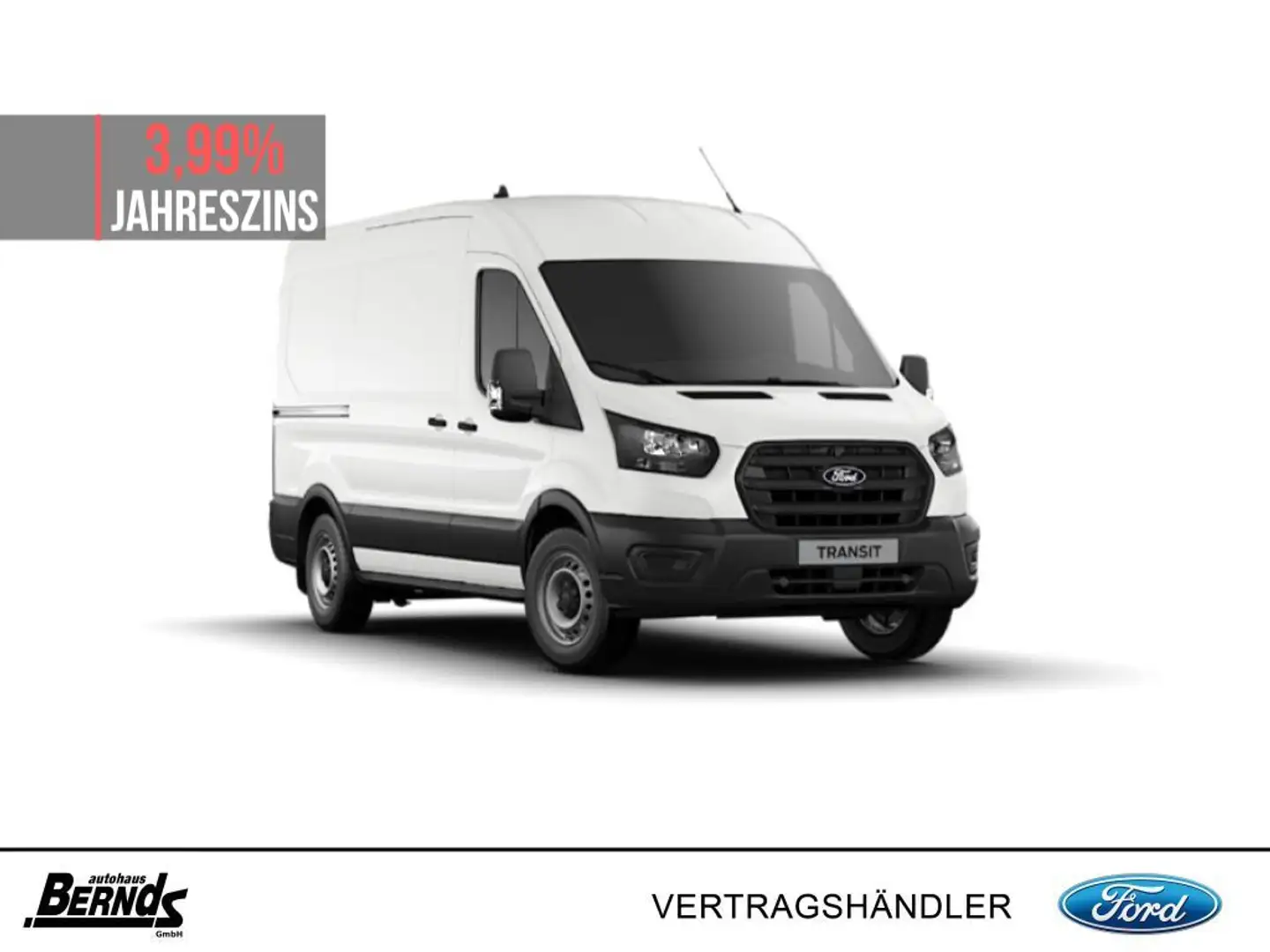 Ford Transit 310 L2H2 Lkw VA Basis KLIMAAUTOMATIK Weiß - 1
