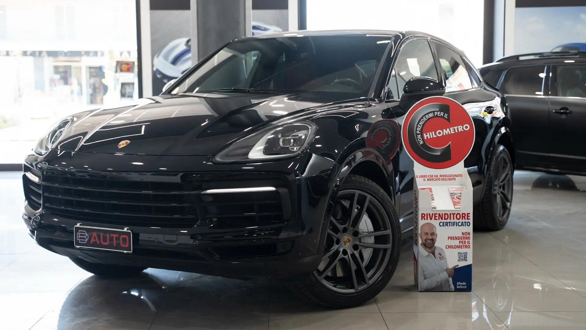 Porsche Cayenne COUPE' 3.0 340 CV V6 TETTO PACK CHRONO ALL. TURBO Nero - 1