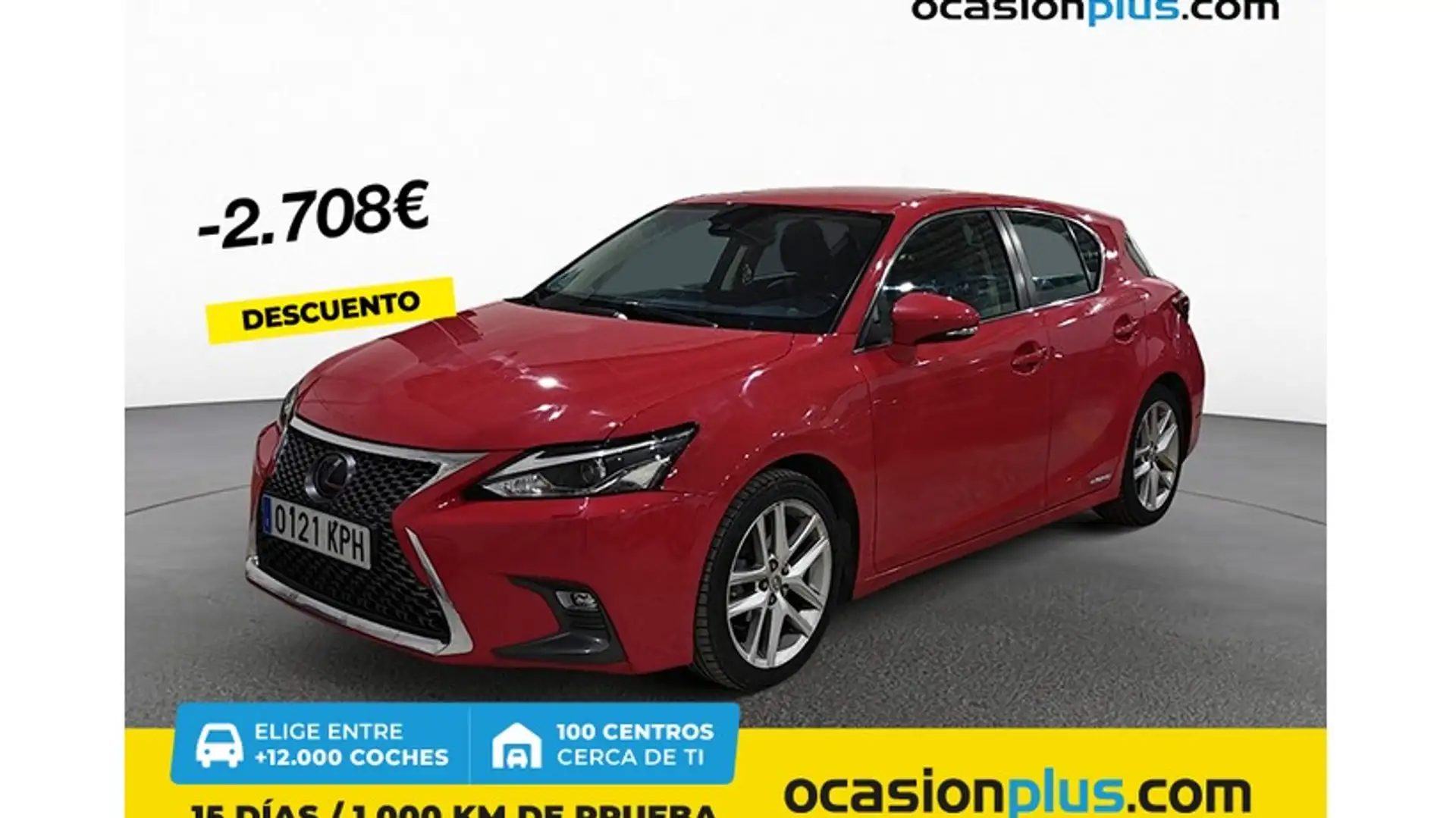 Lexus CT 200h Executive Rojo - 1