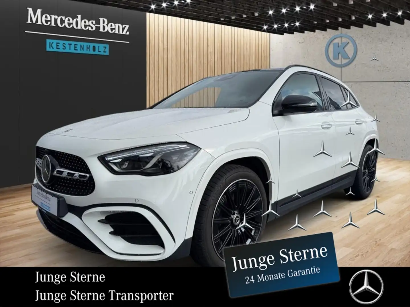 Mercedes-Benz GLA 220 d 4MATIC *AMG*DISTR*AHK*MULTIBEAM*PANO** Wit - 1