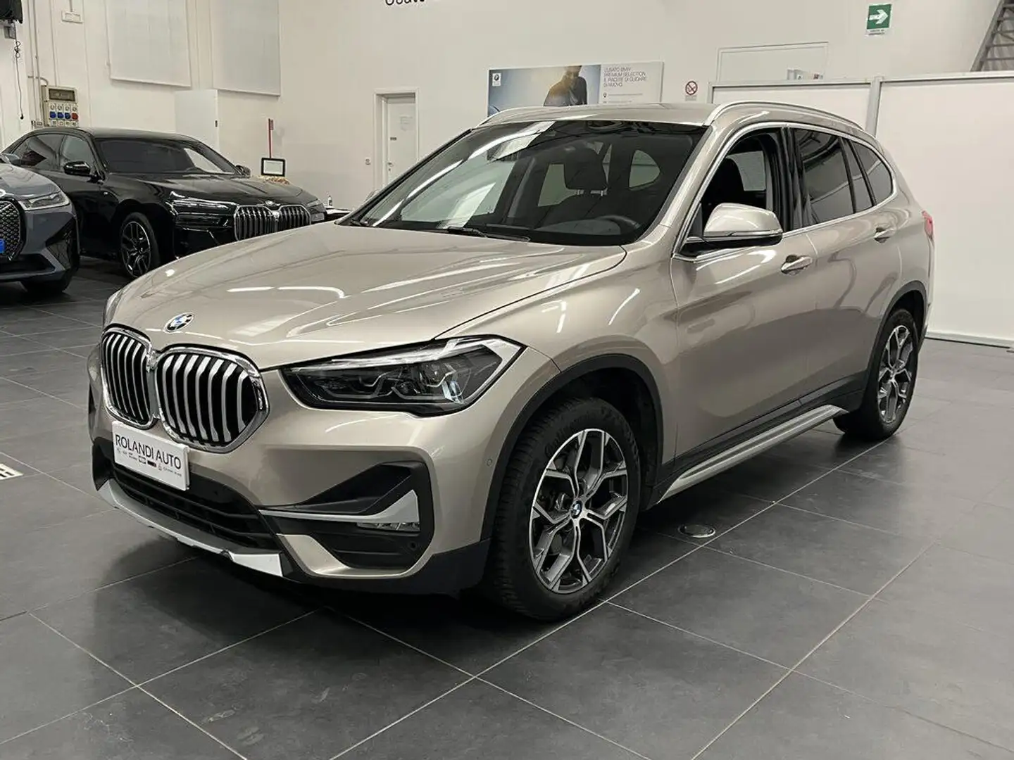 BMW X1 xdrive18d xLine Plus auto Argento - 1