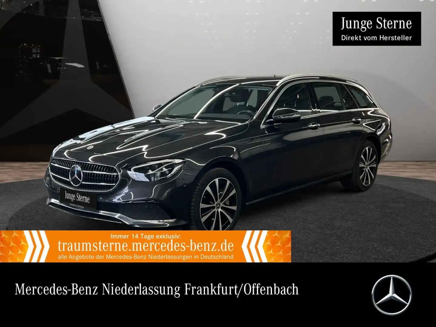 Mercedes-Benz E 300 de T 4M AVANTG+LED+FAHRASS+BURMESTER+KAMERA Grau - 1