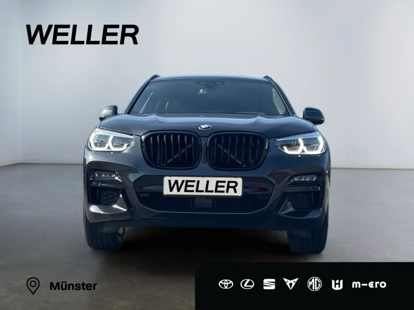 BMW X3 d *LED*HUD*360*AHK*21Zoll*Pano*Leder*ACC* Grau - 2