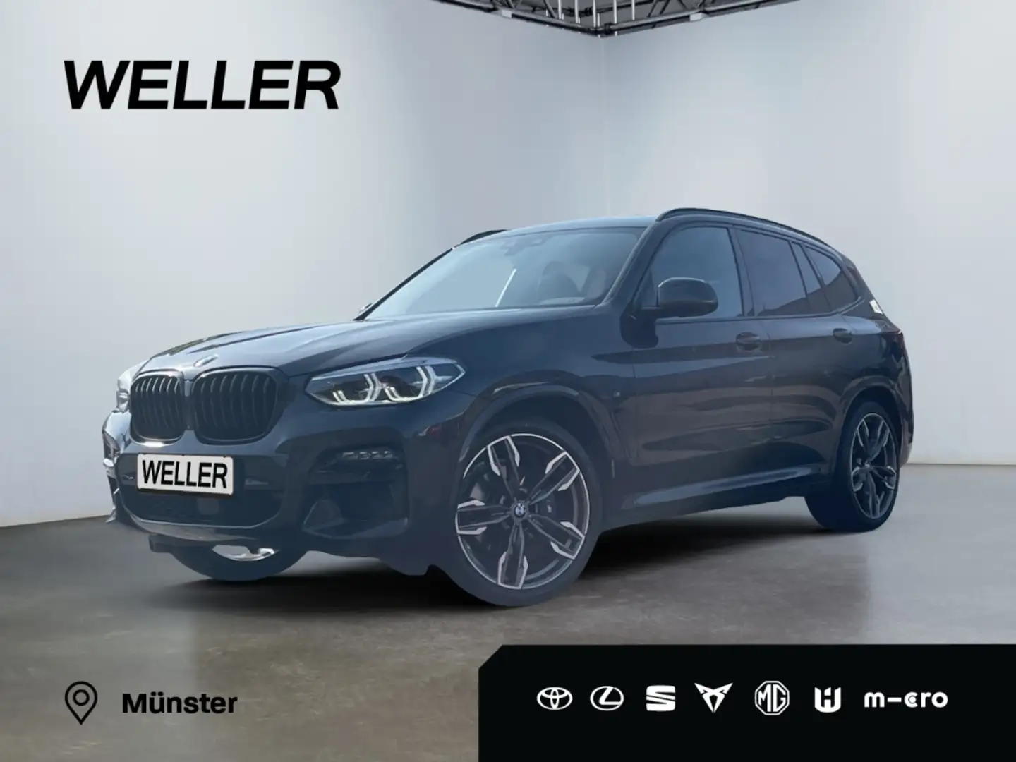 BMW X3 d *LED*HUD*360*AHK*21Zoll*Pano*Leder*ACC* Grau - 1