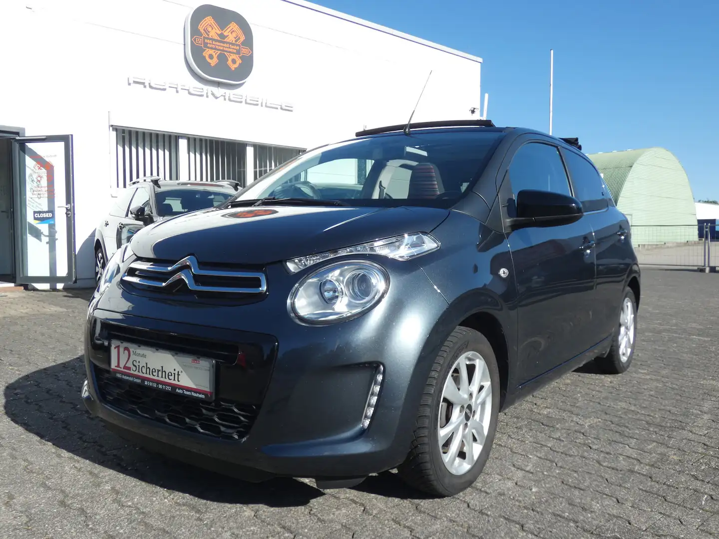 Citroen C1 Shine *FALTDACH*ALU*KLIMA*KAMERA* Grau - 1