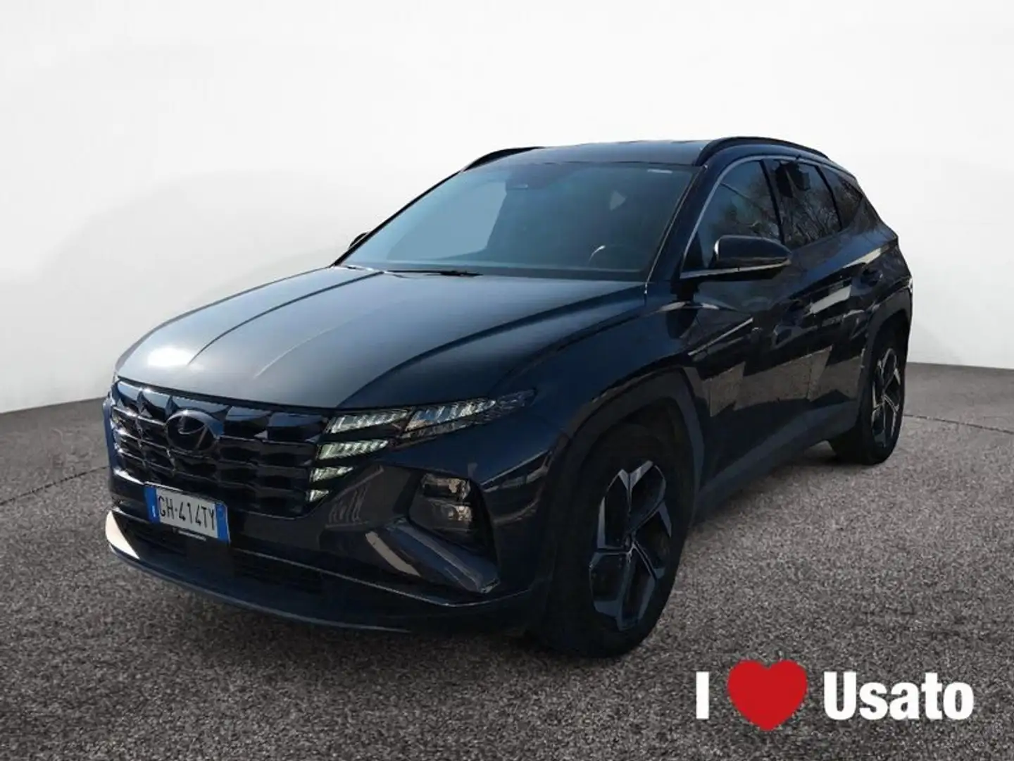 Hyundai TUCSON III 2021 1.6 hev Exellence 2wd auto Grigio - 1