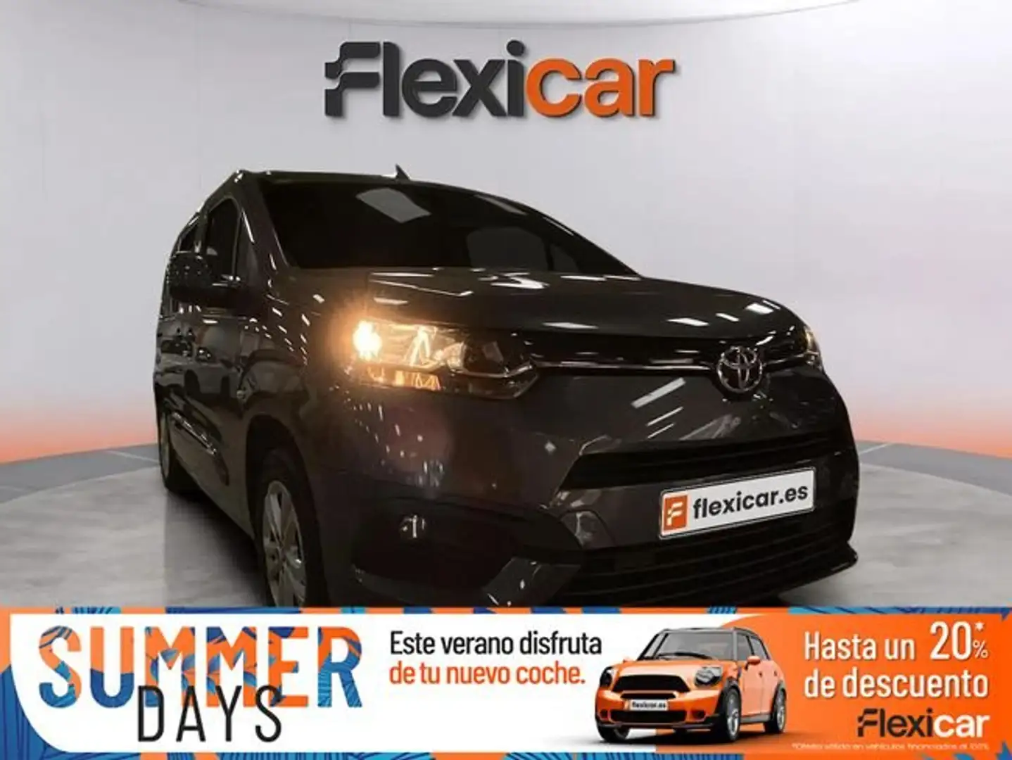 Toyota Proace City 1.2+96kW+%28130CV%29+Family+Active+Auto+L1 Gris - 1