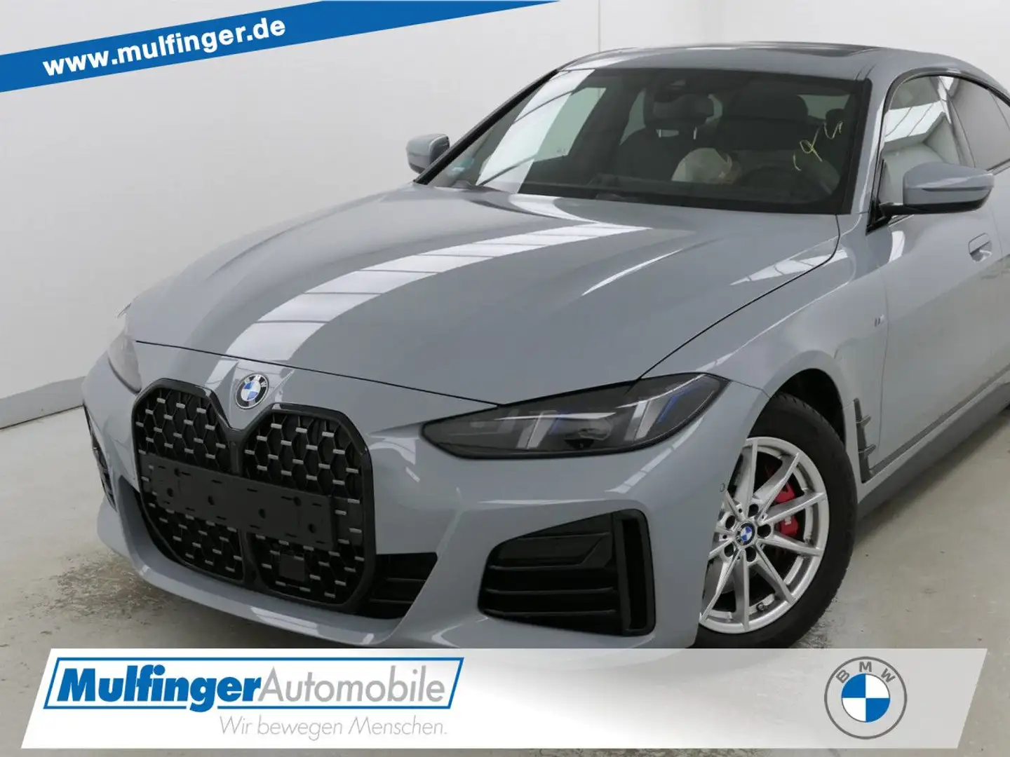 BMW 420 i GC.M Sport Pro HUD ACC GlasD.P+ Komfz.HiFi Grau - 1