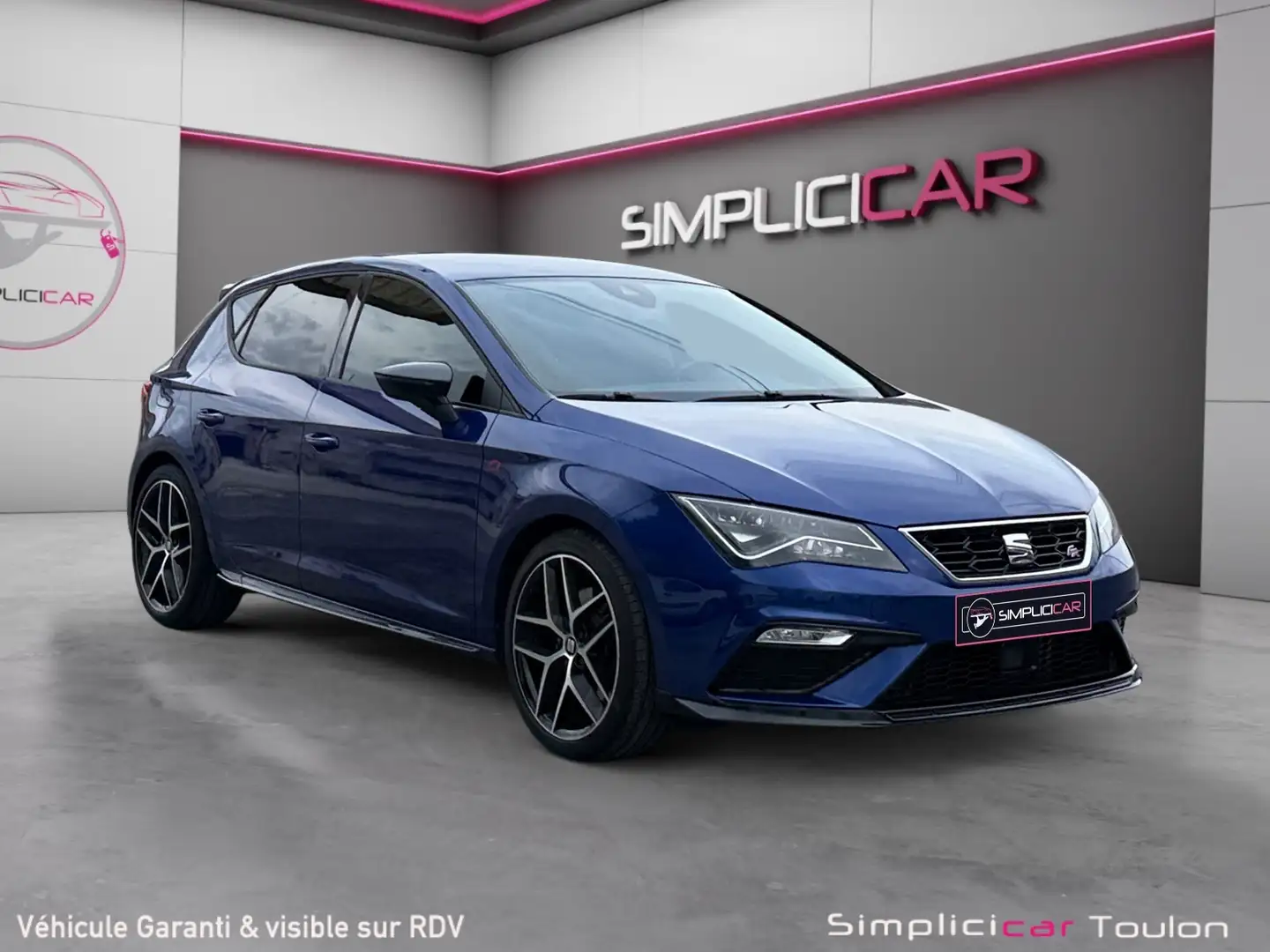SEAT Leon Leon 2.0 TSI 190 Start/Stop DSG7 FR Bleu - 1
