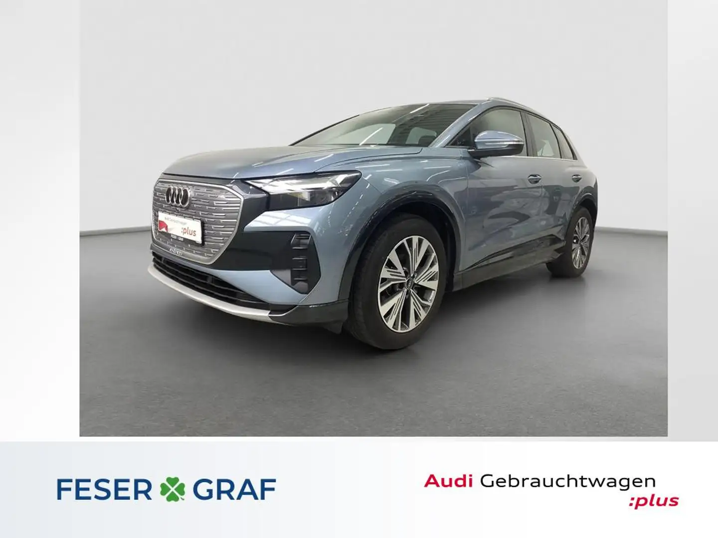 Audi Q4 e-tron advanced 35 Navi Leder SHZ PDC Blau - 1
