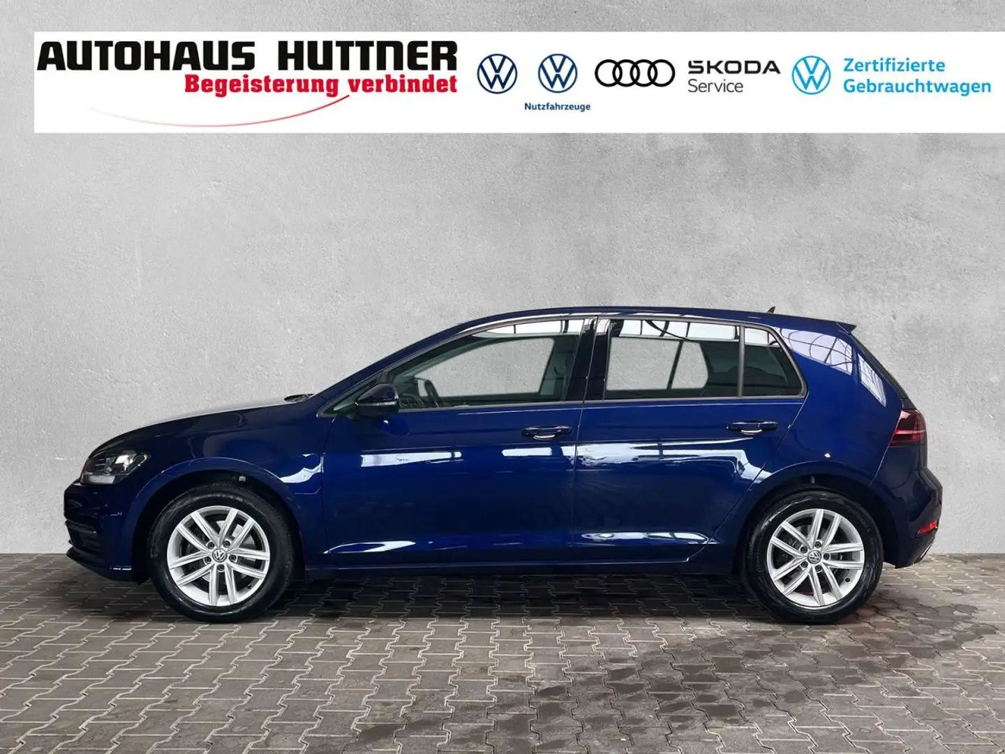Volkswagen Golf Comfortline 1.4 TSI BMT ACC AHK PDC Bluetooth Bleu - 2