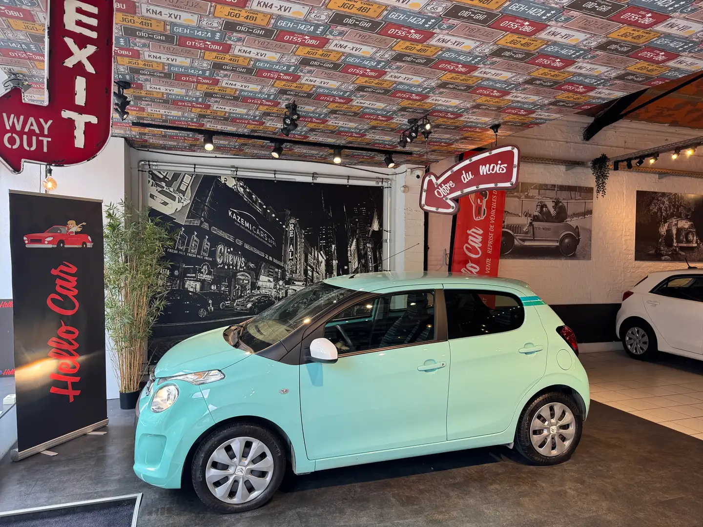 Citroen C1 C1 1.0 VTi * BOITE AUTOMATIQUE * AIRCO*CARNET FULL Bleu - 1
