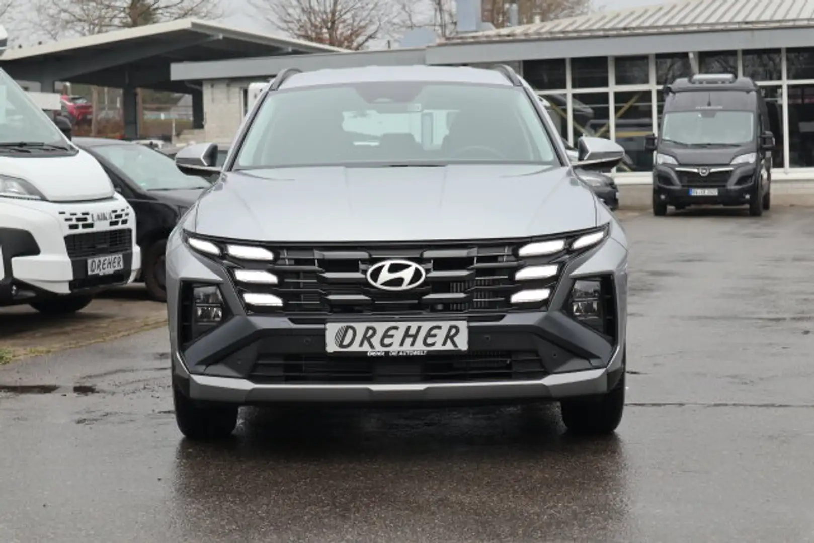 Hyundai TUCSON Tucson TOP DEAL/MildHybrid/NAVI/ME/RÜ-KAM/ u.v.m Plateado - 2