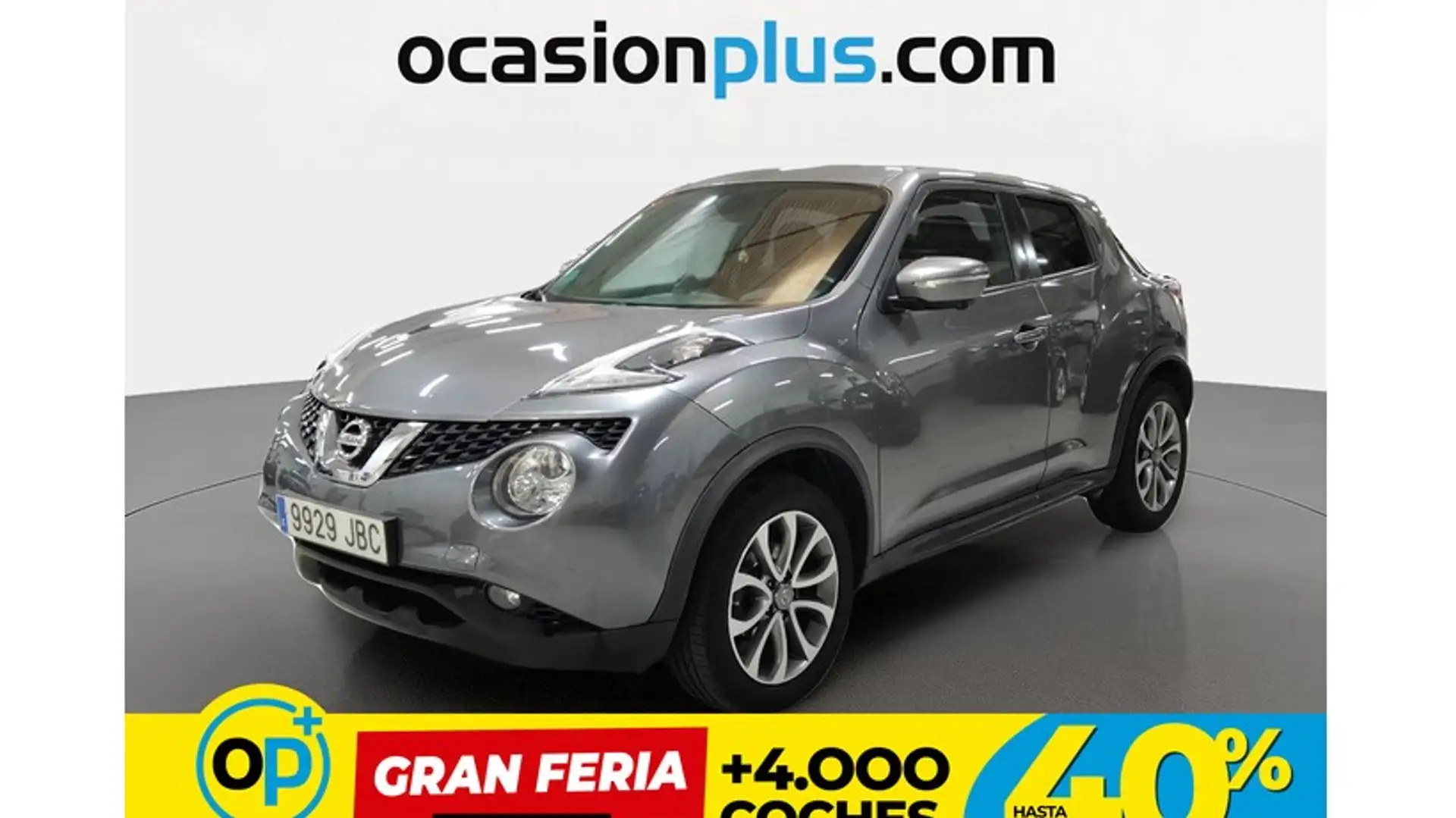 Nissan Juke 1.6 N-Tec 4x2 XTronic 117 Gris - 1