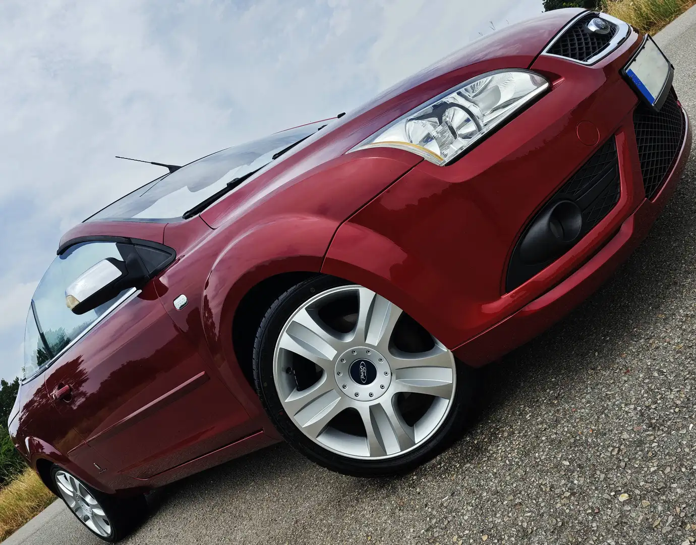 Ford Focus 2.0 TDCi CC CABRIO LIBROS Burdeos - 2