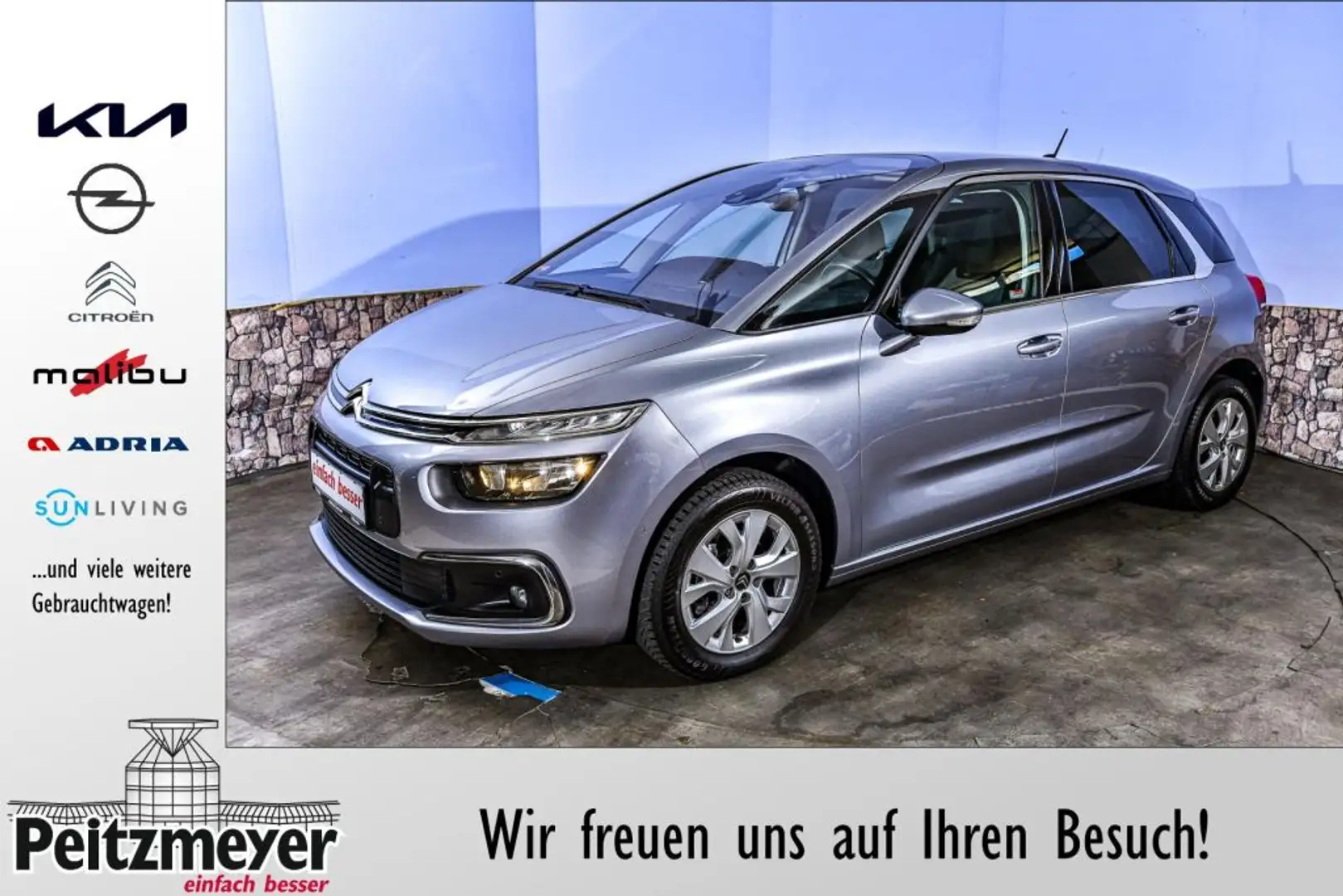 Citroen C4 SpaceTourer PureTech 130 Stop&Start SELECTION Gris - 1