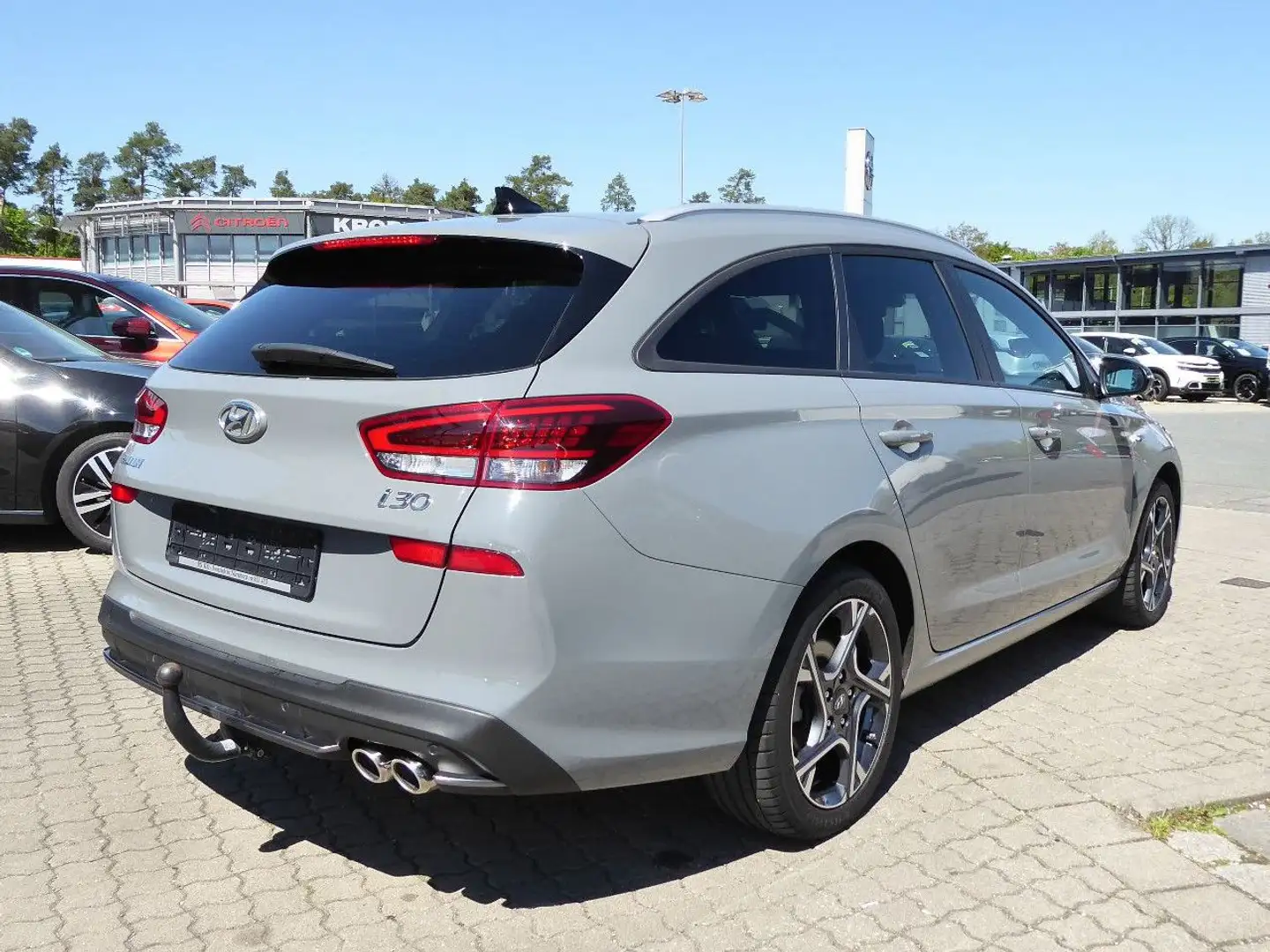 Hyundai i30 cw N Line PDC Klima Mild-Hybrid Сірий - 2