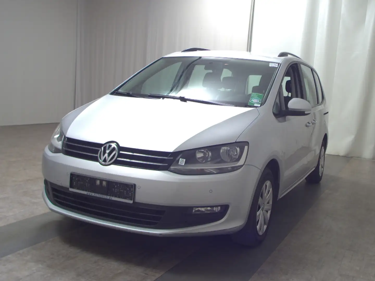 Volkswagen Sharan 2.0 TDI Trendline AHK Klima Silber - 2