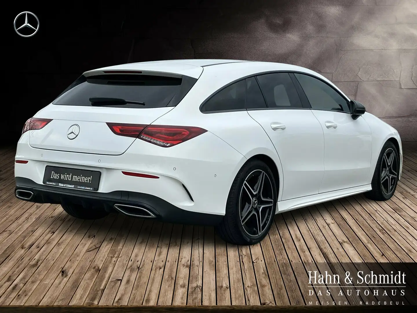 Mercedes-Benz CLA 200 CLA 200 ShootingBrake AMG/Pano/AHK/Night/RüKa/TW Weiß - 2