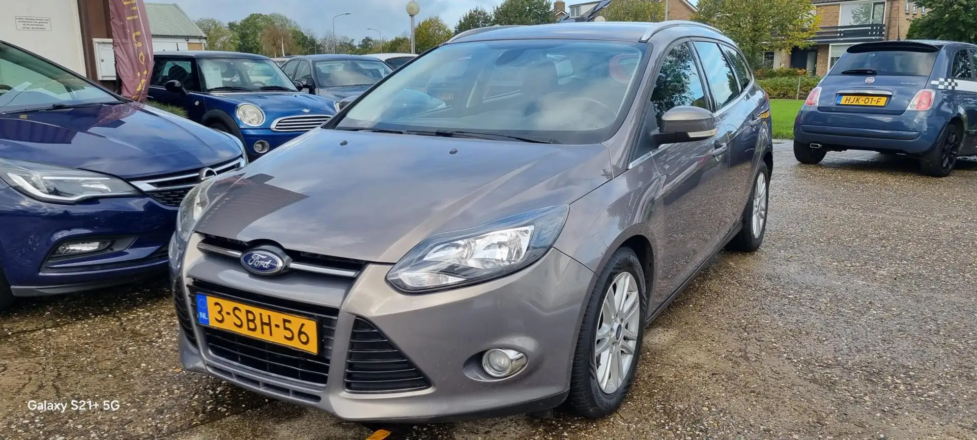 Ford Focus Wagon 1.0 EcoBoost Titanium Brun - 1