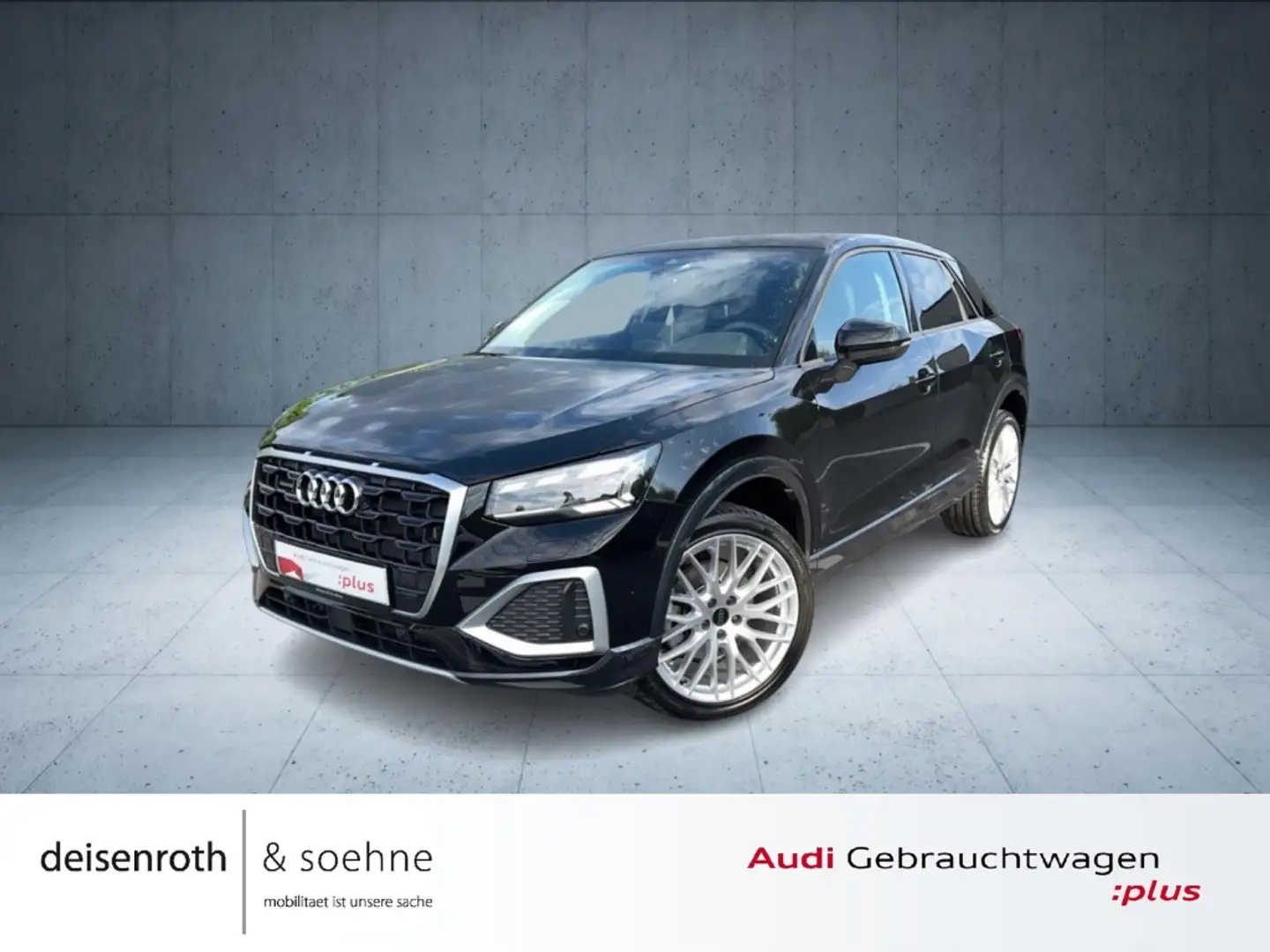 Audi Q2 advanced 40 TFSI qu AHK/Nav/Matrix/ACC/PBox/19''/A Schwarz - 1