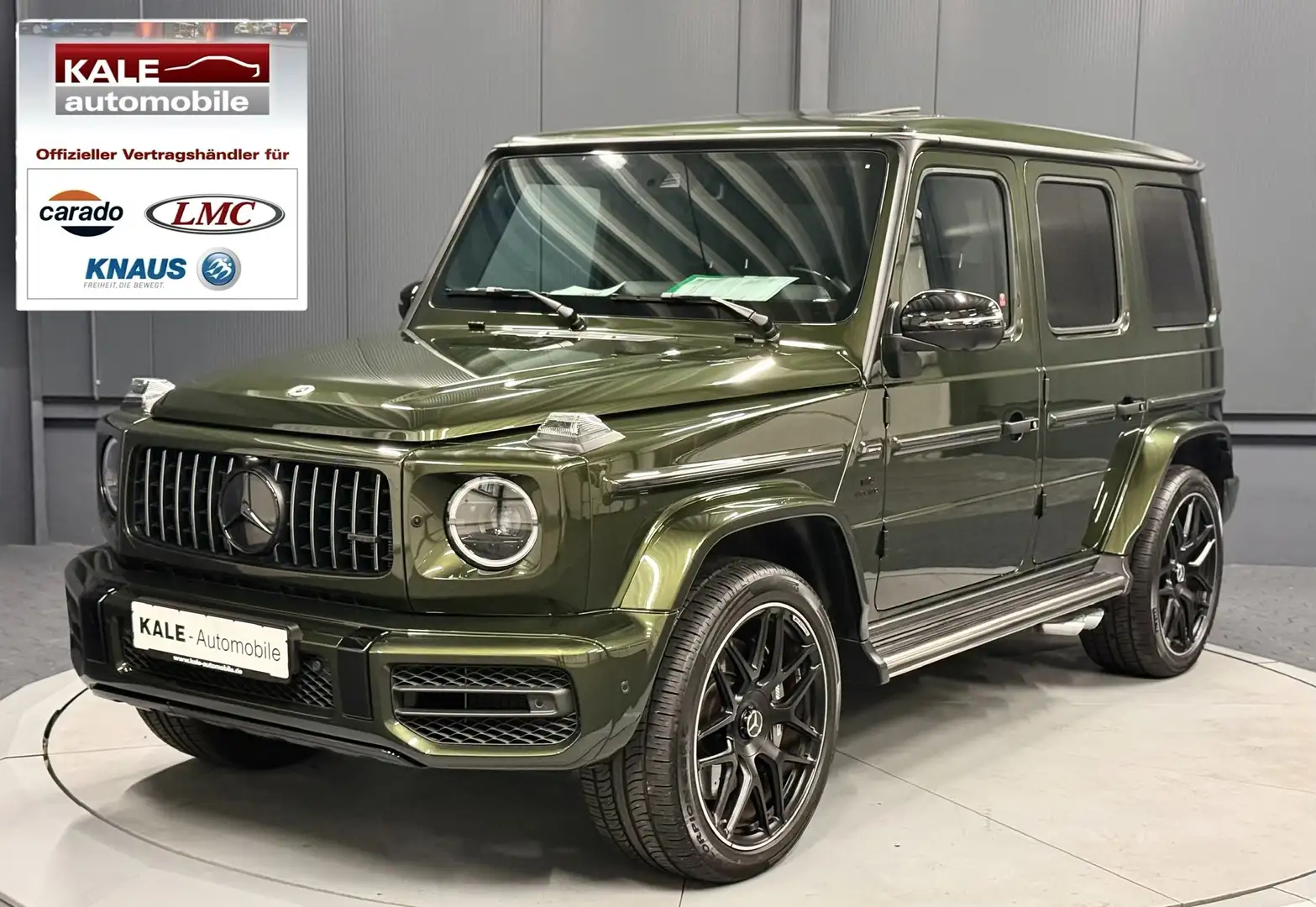 Mercedes-Benz G 63 AMG *22Zoll*Night*DESIGNO*Standhzg*360*AHK*7.000 km* Vert - 1