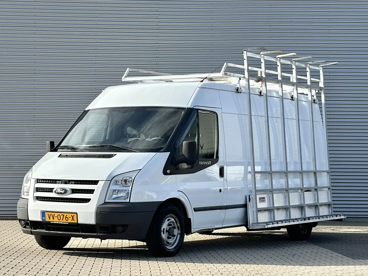 Ford Transit 300L 2.2 TDCI glasresteel. MARGE ! geen btw Wit - 1