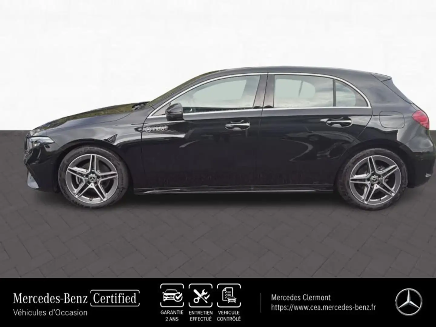 Mercedes-Benz A 200 200 d 150ch AMG Line 8G-DCT Noir - 2