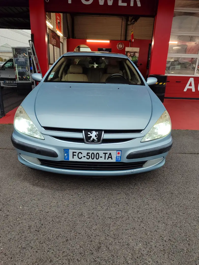 Peugeot 607 hdi Bleu - 1