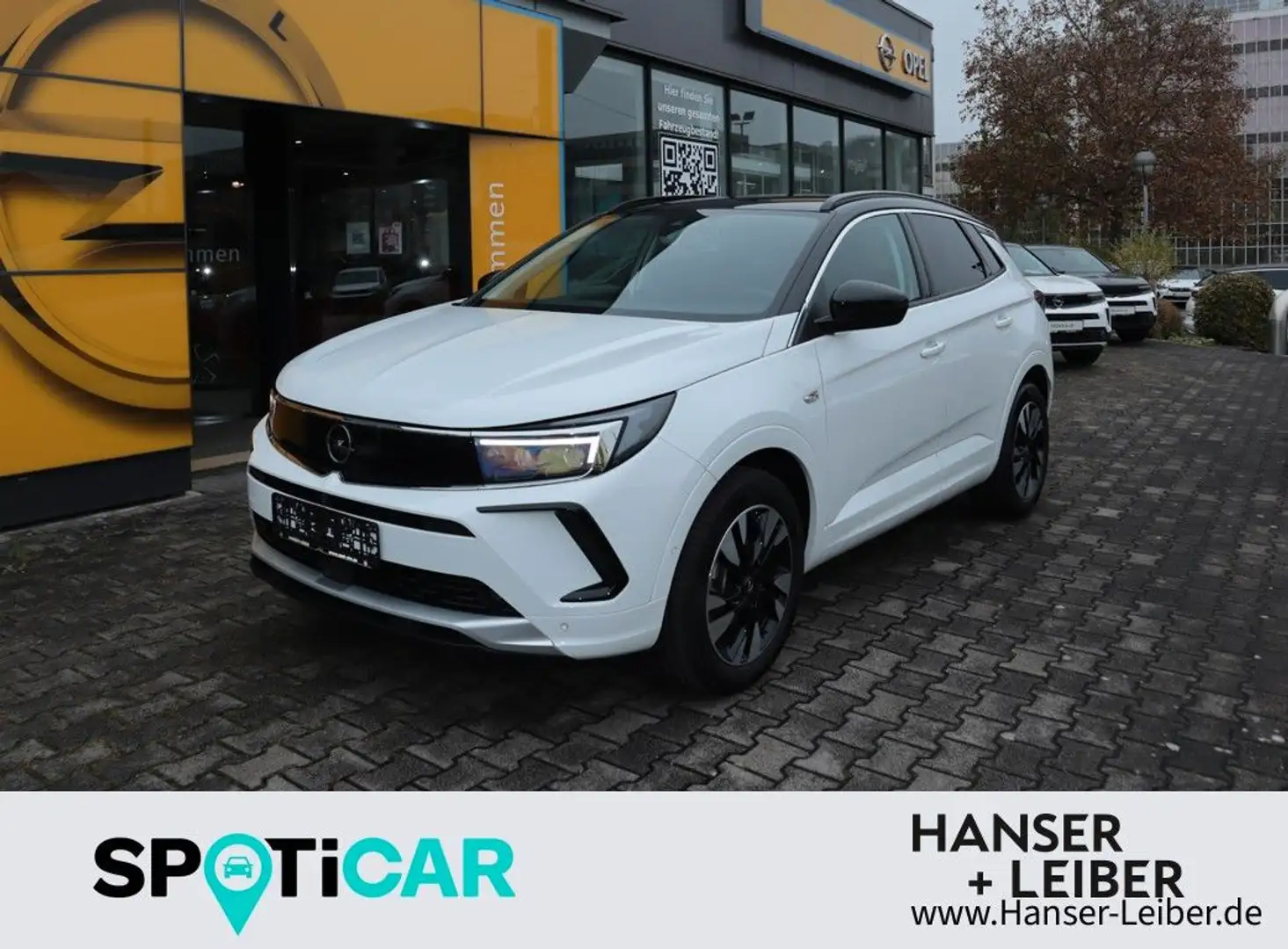 Opel Grandland X Grandland 1.2T AT8 Elegance Navi + IntelliLux White - 1