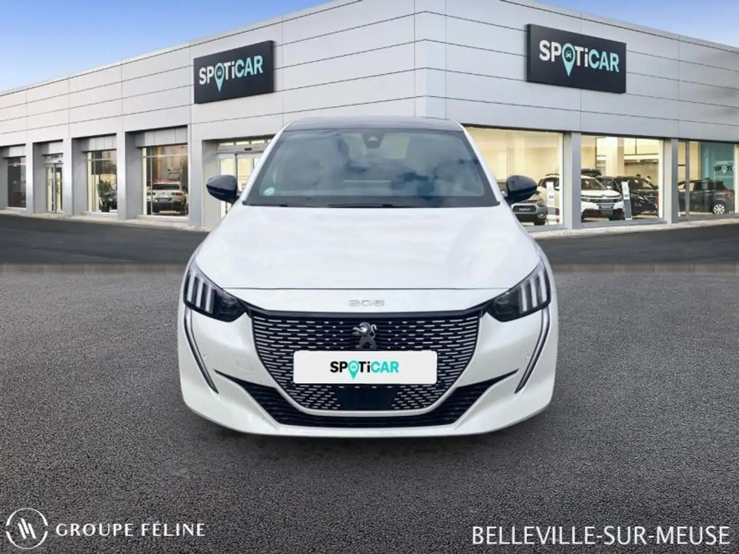 Peugeot e-208 e-208 136ch GT Blanc - 2