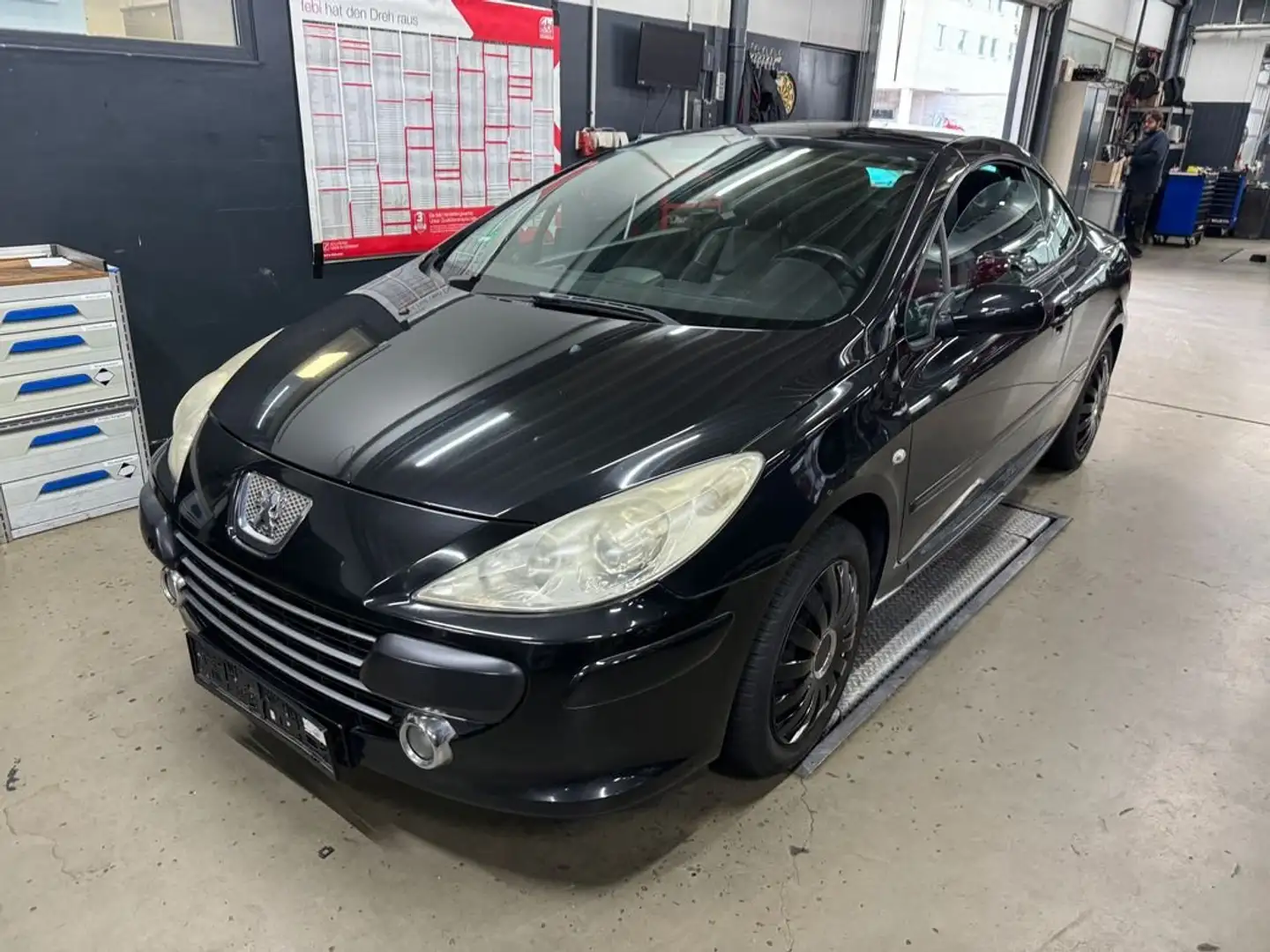Peugeot 307 .SportLeder.Klima.Alus.1Hand.Zahnr-neu.Bastlerauto Schwarz - 1