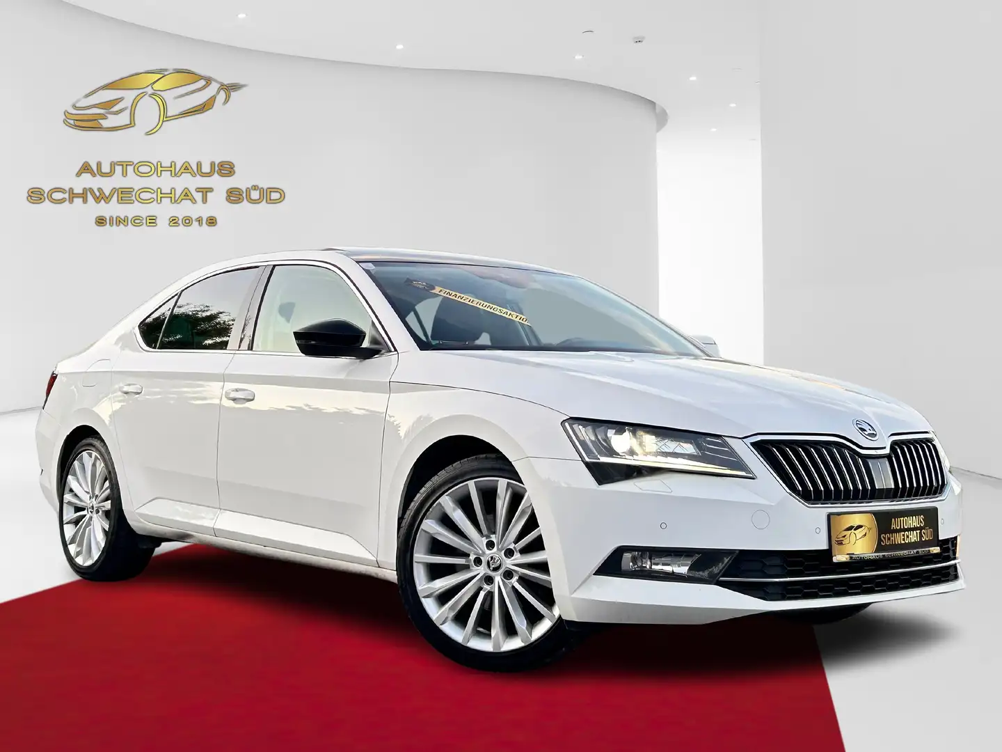 Skoda Superb Style TSI ACT DSG //MWST// PANO // AHK // 1.BESITZ Blanc - 1