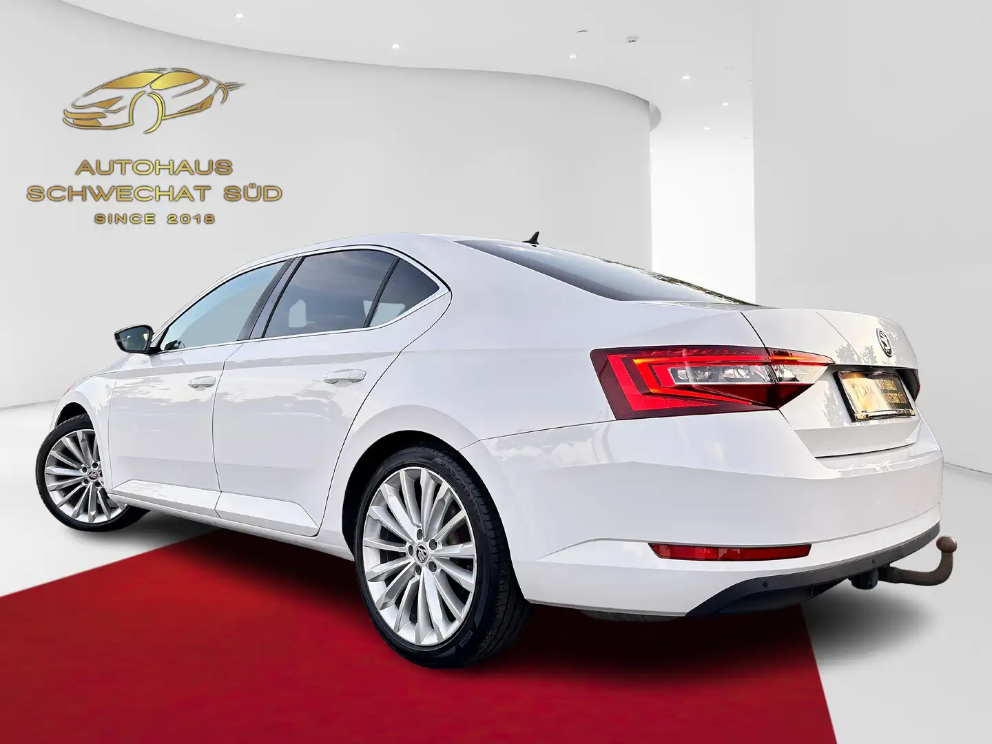 Skoda Superb Style TSI ACT DSG //MWST// PANO // AHK // 1.BESITZ Blanc - 2